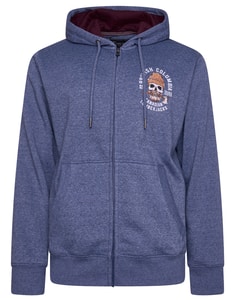 KAM British Columbia Chain Yarn Hoody Vintage Indigo